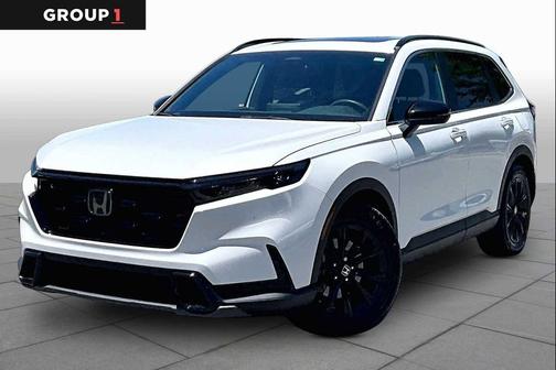 Platinum White Pearl 2023 Honda CR-V Hybrid Sport FWD