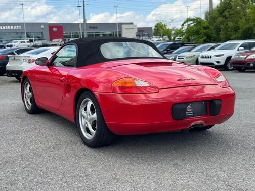 Red 1999 Porsche Boxster