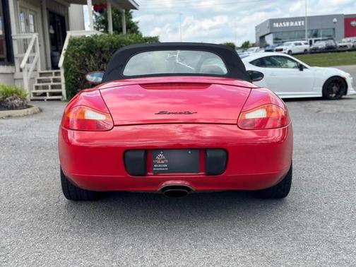 Red 1999 Porsche Boxster