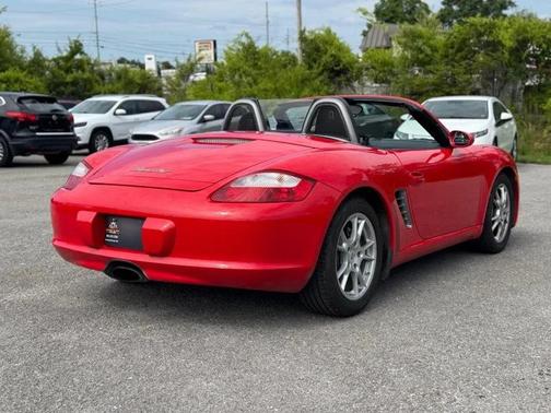 Red 2007 Porsche Boxster