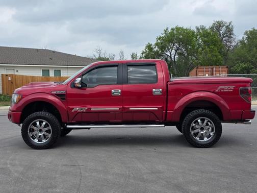 Red 2012 Ford F-150 XLT