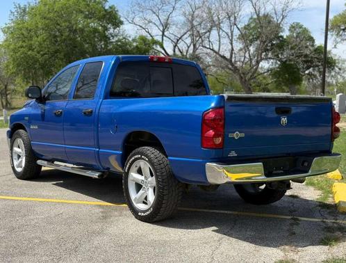 Blue 2008 Dodge Ram 1500 SLT Quad Cab
