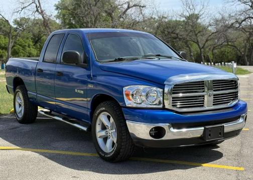 Blue 2008 Dodge Ram 1500 SLT Quad Cab