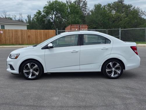 Summit White 2020 Chevrolet Sonic FWD Sedan Premier