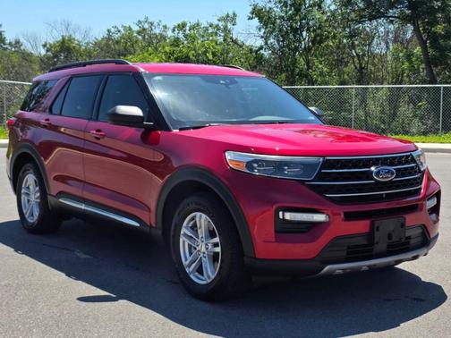 Rich Copper Metallic Tinted Clearcoat 2020 Ford Explorer XLT