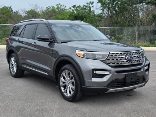 Carbonized Gray Metallic 2021 Ford Explorer Limited