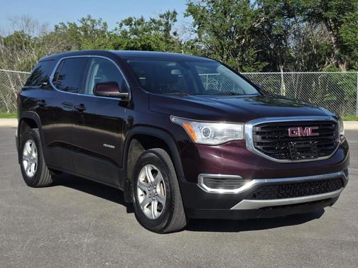 Burgundy 2017 GMC Acadia SLE-1
