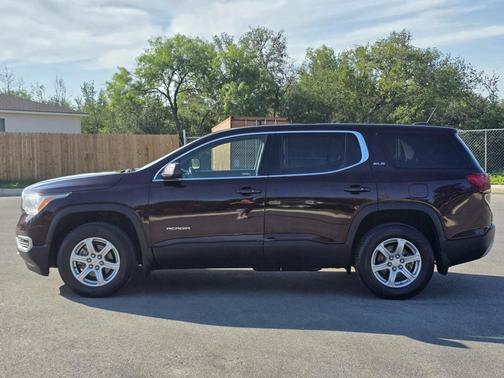 Burgundy 2017 GMC Acadia SLE-1