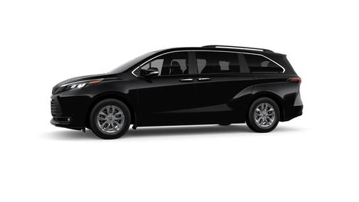 Black 2026 Toyota Sienna XLE