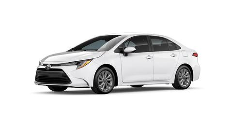 White 2026 Toyota Corolla LE