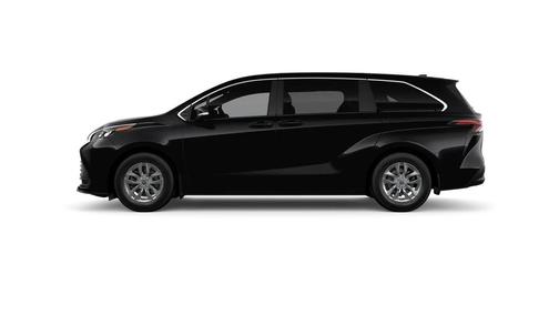 Black 2026 Toyota Sienna LE