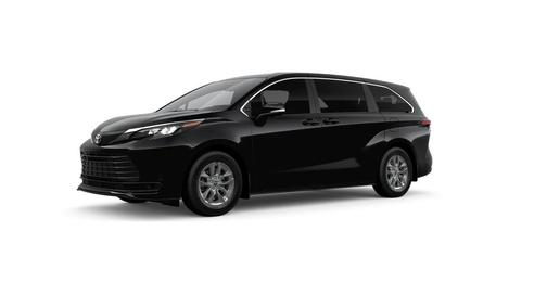 Black 2026 Toyota Sienna LE