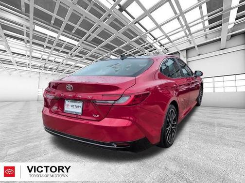 Supersonic Red 2025 Toyota Camry XLE