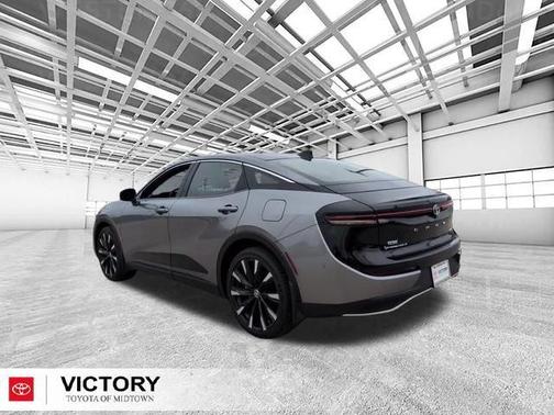 Heavy Metal/Black 2026 Toyota Crown Platinum