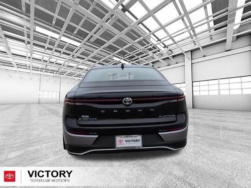 Heavy Metal/Black 2026 Toyota Crown Platinum
