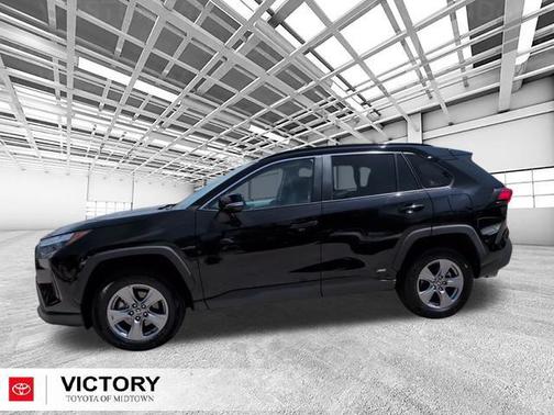 Midnight Black Metallic 2024 Toyota RAV4 Hybrid XLE