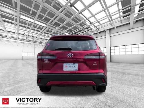 Soul Red Crystal 2026 Toyota Corolla Cross LE