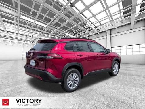 Soul Red Crystal 2026 Toyota Corolla Cross LE