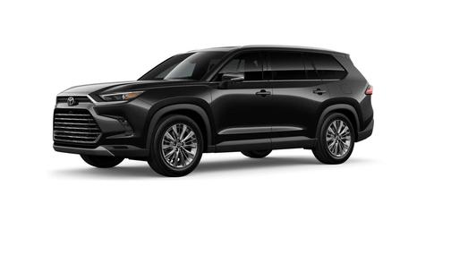 Black 2026 Toyota Grand Highlander Platinum