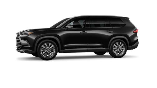 Black 2026 Toyota Grand Highlander Platinum