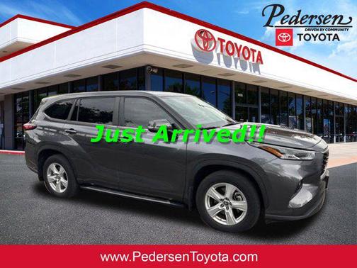 Gray 2023 Toyota Highlander LE
