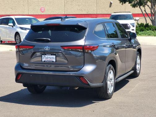 Gray 2023 Toyota Highlander LE