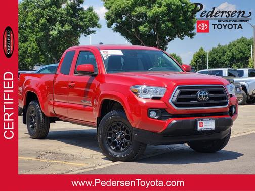 Barcelona Red Metallic 2022 Toyota Tacoma SR5