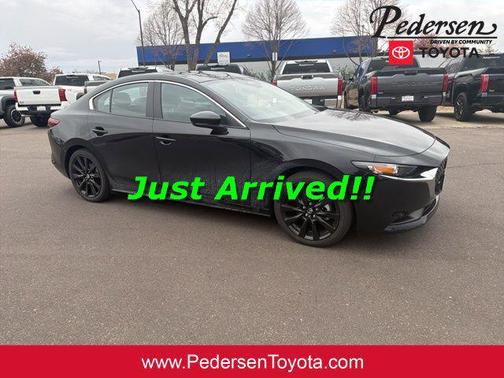 Jet Black Mica 2025 Mazda Mazda3 2.5 S Select Sport