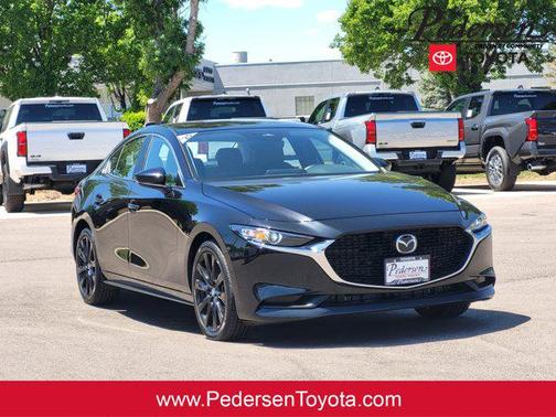 Jet Black Mica 2025 Mazda Mazda3 2.5 S Select Sport