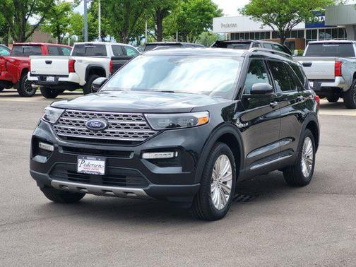 Agate Black Metallic 2022 Ford Explorer Limited