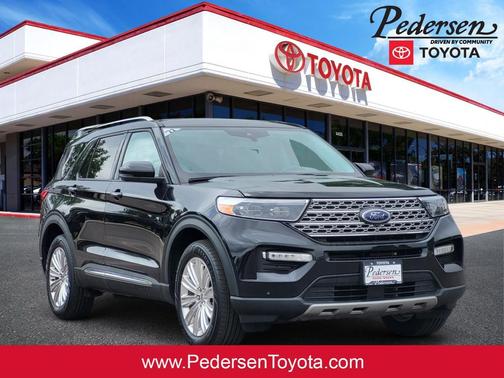 Agate Black Metallic 2022 Ford Explorer Limited