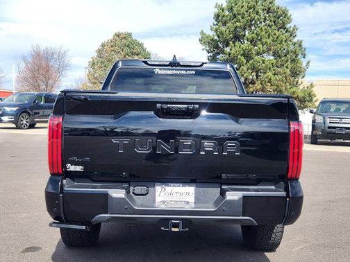 Midnight Black Metallic 2023 Toyota Tundra Hybrid Platinum