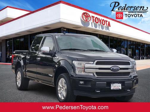 Agate Black Metallic 2020 Ford F-150 Platinum