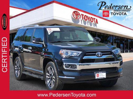 Midnight Black Metallic 2023 Toyota 4Runner Limited