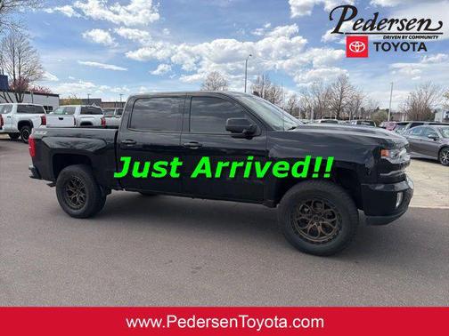 Black 2017 Chevrolet Silverado 1500 LTZ