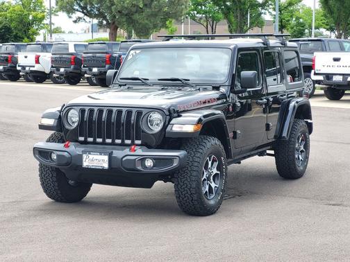 Black Clearcoat 2022 Jeep Wrangler Unlimited Rubicon