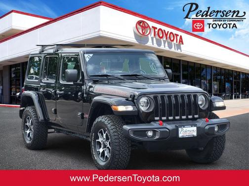 Black Clearcoat 2022 Jeep Wrangler Unlimited Rubicon