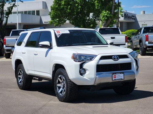 Super White 2018 Toyota 4Runner TRD Off Road Premium