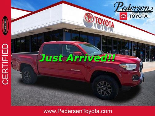 Barcelona Red Metallic 2023 Toyota Tacoma SR5