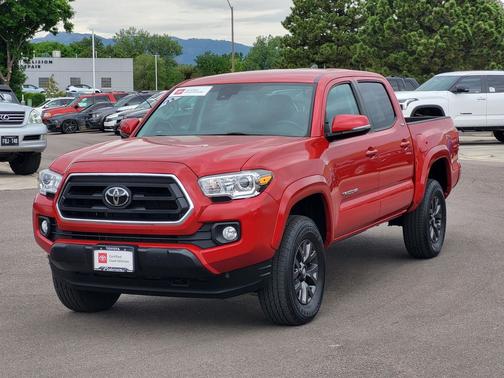 Barcelona Red Metallic 2023 Toyota Tacoma SR5