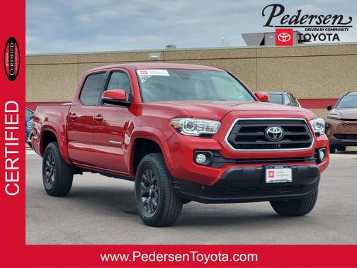 Barcelona Red Metallic 2023 Toyota Tacoma SR5