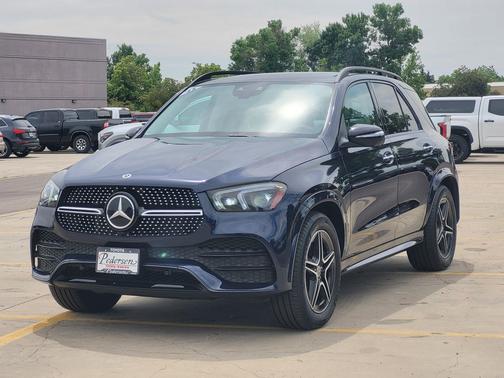 Blue 2022 Mercedes-Benz GLE 450 4MATIC