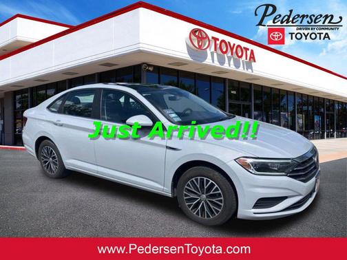 White Silver Metallic 2019 Volkswagen Jetta 1.4T SEL