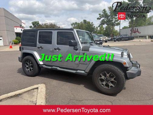 Billet Silver Metallic Clearcoat 2015 Jeep Wrangler Unlimited Freedom Edition
