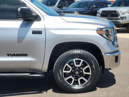 Silver Sky Metallic 2021 Toyota Tundra SR5