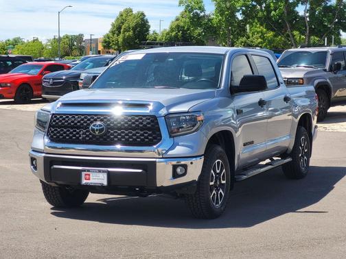 Silver Sky Metallic 2021 Toyota Tundra SR5