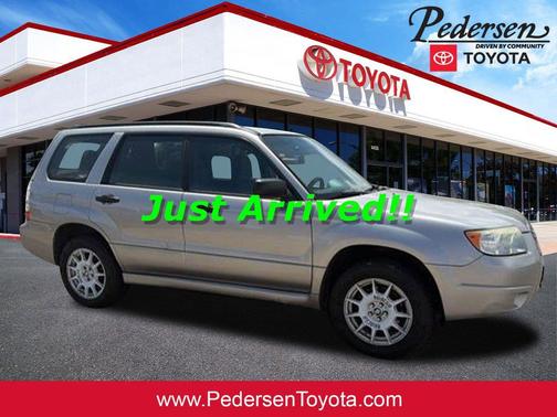 Crystal Gray Metallic 2007 Subaru Forester 2.5 X