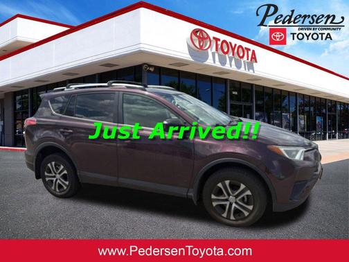 Black Currant Metallic 2017 Toyota RAV4 LE