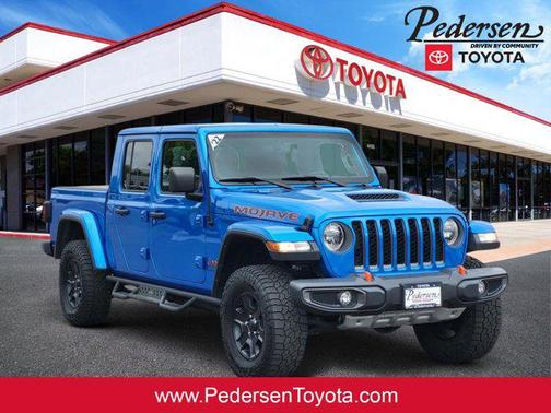 Hydro Blue Pearlcoat 2022 Jeep Gladiator Mojave 4x4
