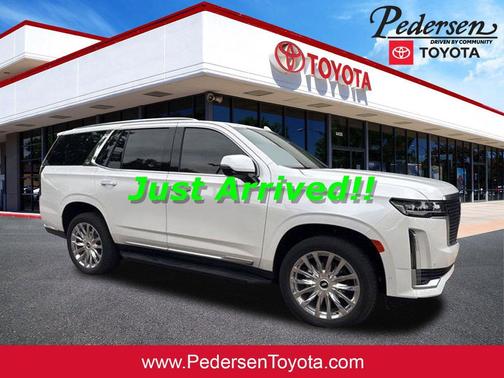 Crystal White Tricoat 2022 Cadillac Escalade Premium Luxury